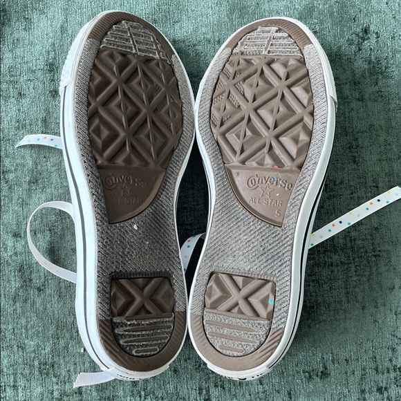 Coral Pink ConverseCustom Low-Top Disney Princess Sneakers - Picture 7 of 8